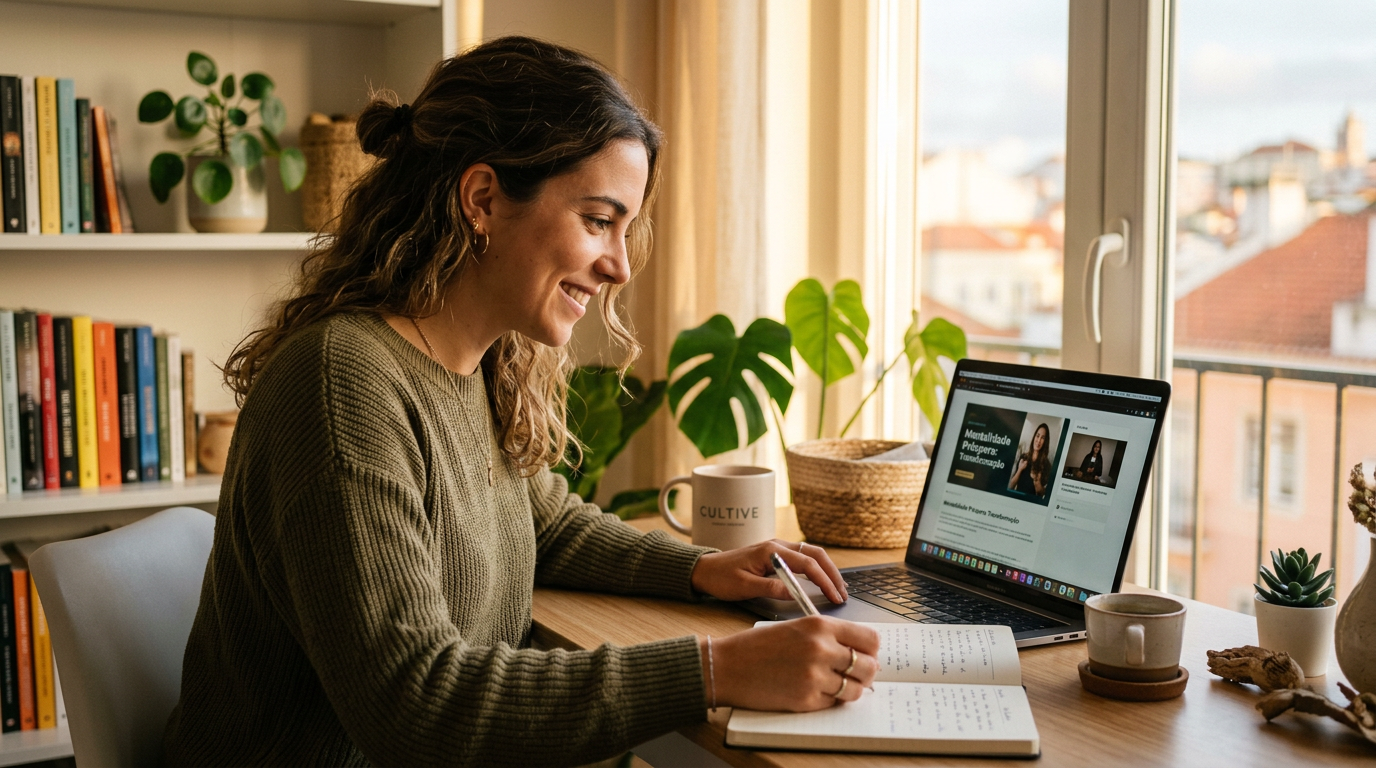 Cursos online sobre desenvolvimento de mentalidade